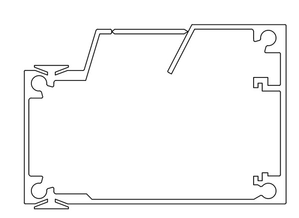 鋁型材定制開模電動平移門鋁型材-工業(yè)鋁型材3